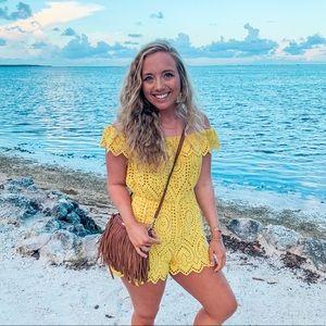 Yellow Tularosa romper